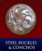 Steel Buckles & Conchos